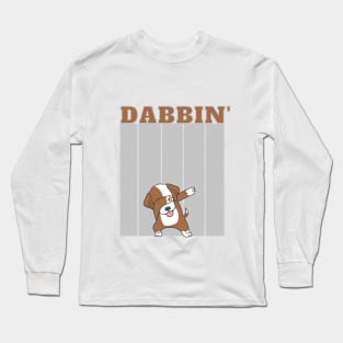 Dog Dabbin' Long Sleeve T-Shirt